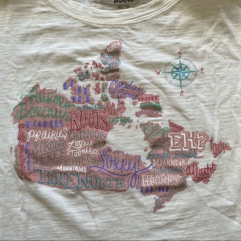 Roots T-shirt - Canada Map - Picture 3 of 9